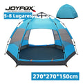 Barraca De Camping Acampamento impermeável  Automática Grande Para 5-8 lugares Pessoas