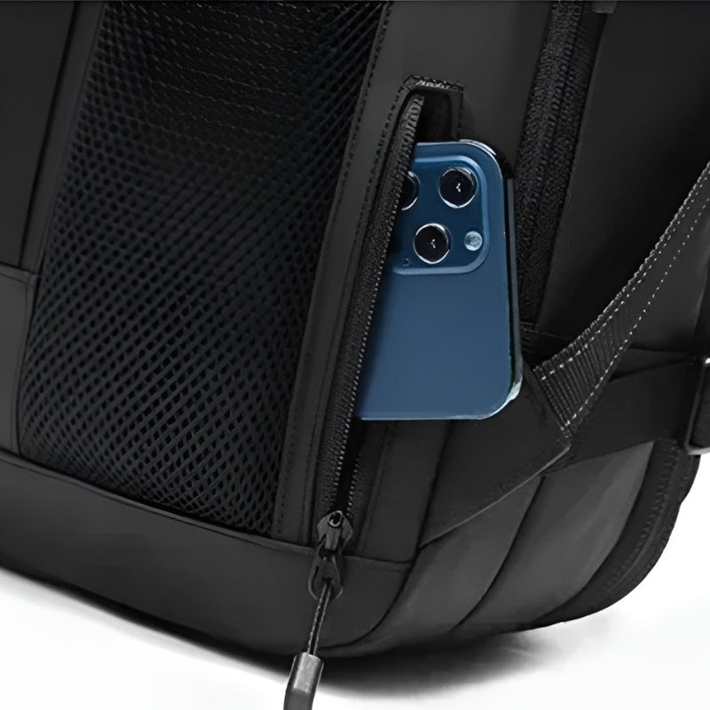Mochila AirBag Verde Oliva Escuro + Sistema de vácuo integrado + Garrafa Inteligente + Bomba de ar portátil