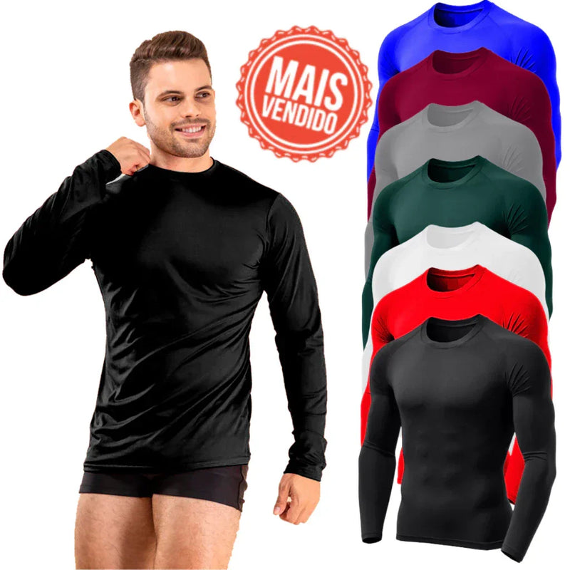 Camisa Térmica Unissex com Proteção UV 50+