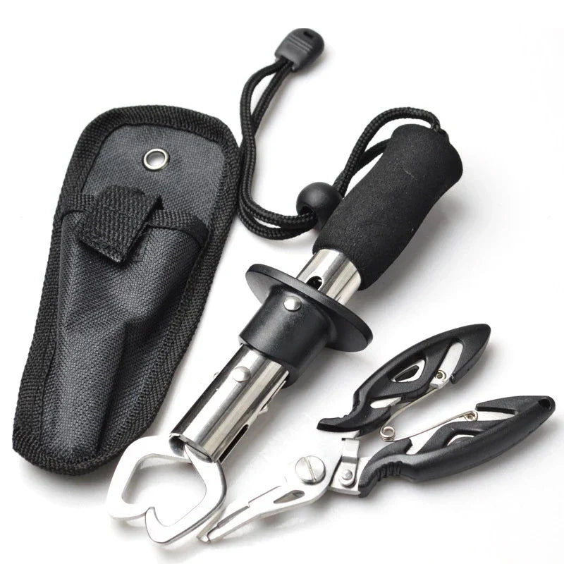 Kit 3 Peças Alicate de Pesca e Ferramentas Multifuncionais