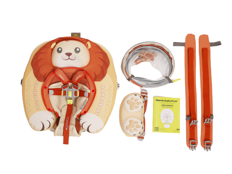 Boia MamboBaby Leão 2 em 1 Premium Edition (3 meses a 3 anos)